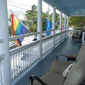 Guest Terrace at Heron House, Key West, FL