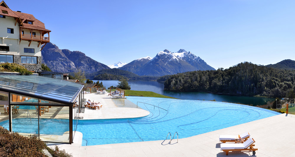 Pool at LLao LLao Hotel Bariloche, Argentina