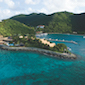 Aerial view of Peter Island Resort & Spa
