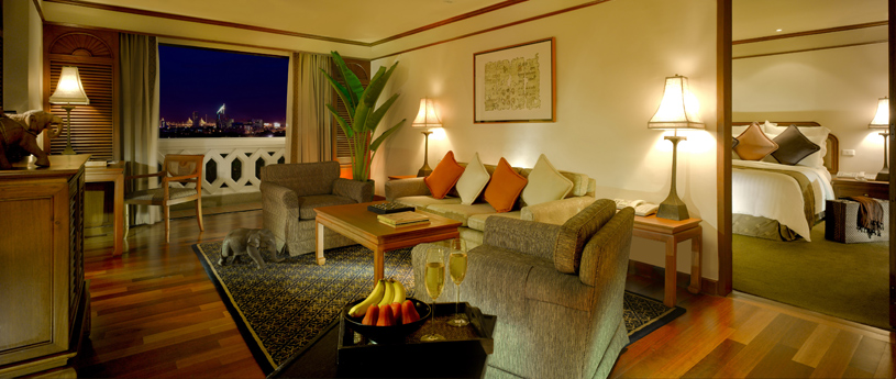 Suite at The Anantara Bangkok Riverside Hotel