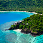 Aerial View of Laucala Island Resort