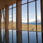 View from the Indoor Pool at Tierra Patagonia Hotel and Spa