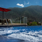 Rooftop Pool and City View at Cayena-Caracas