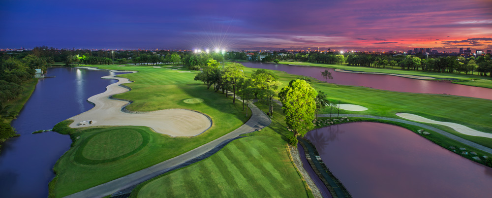 Overview of Golf Course at Le Meridien Suvarnabhumi Bangkok Golf Resort and Spa