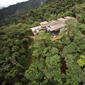 Aerial of Mashpi Lodge Ecuador