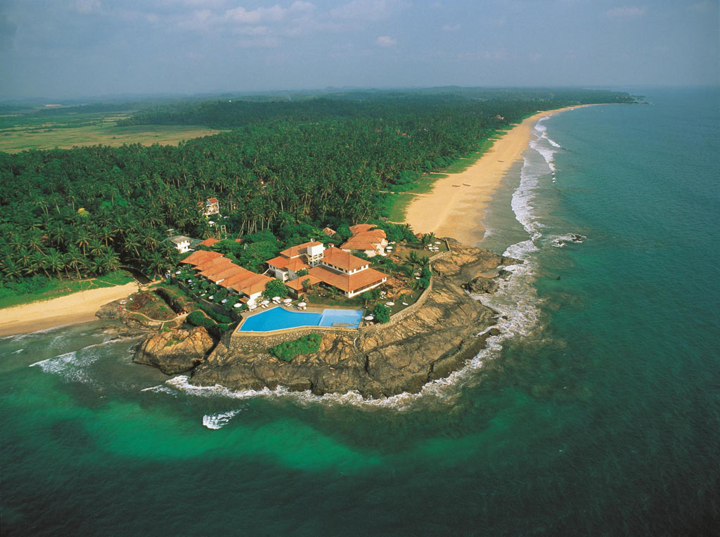 Aerial View of Saman Villas, Induruwa, Bentota, Sri Lanka