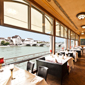 Dine with Views at Grand Hotel Les Trois Rois, Basel, CH, Switzerland