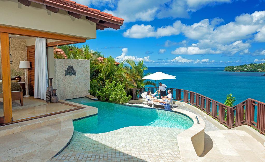 Millionaire Suite at Sandals Regency La Toc, Castries, Saint Lucia