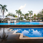 Outdoor Pool at Shangri-La Hotel The Marina Cairns, QLD, Australia