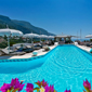 Rooftop Pool at Hotel Villa Franca, Italy