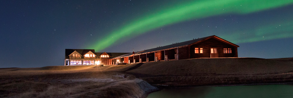 Northern Lights at Hotel Ranga, Hella, Iceland
