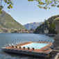 Outdoor Pool at Mandarin Oriental at Lago di Como, Italy