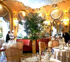 Dining at the Hotel Ritz
