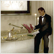 Conrad Chicago bath butler