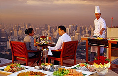 Vertigo Restaurant at Banyan Tree Bangkok