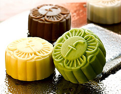 Mooncakes at the Fullerton Hotel, Singapore