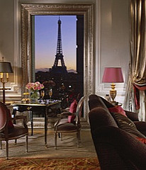 Eiffel Suite at Hotel Plaza Athenee