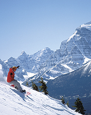 Skiing at The Post Hotel and Spa, Banff