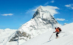 Skiing at Zermatt