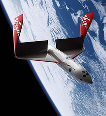 Virgin Galactic, new tourist spaceship