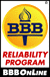 Better Business Bureau Reliability Seal
