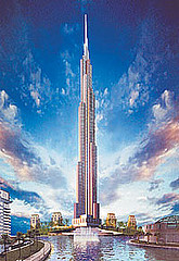 Burj Dubai, world's tallest building