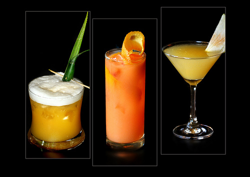 Cocktails at Sheraton Grande Sukhumvit Bangkok