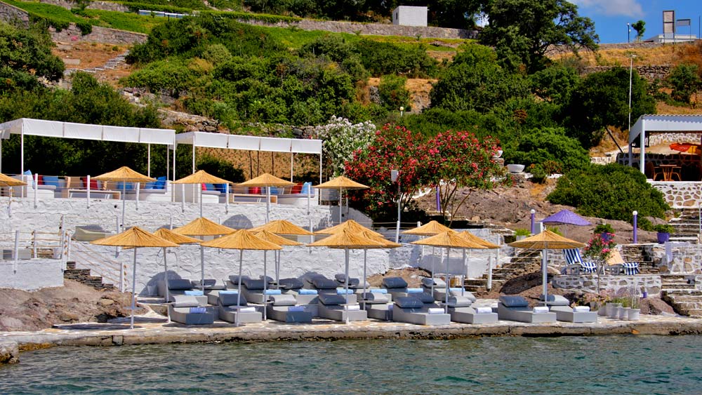 Bitez Bay Beach at Doria Hotel Bodrum