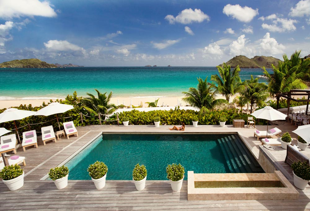 Main Pool at the Cheval Blanc St. Barth Isle de France