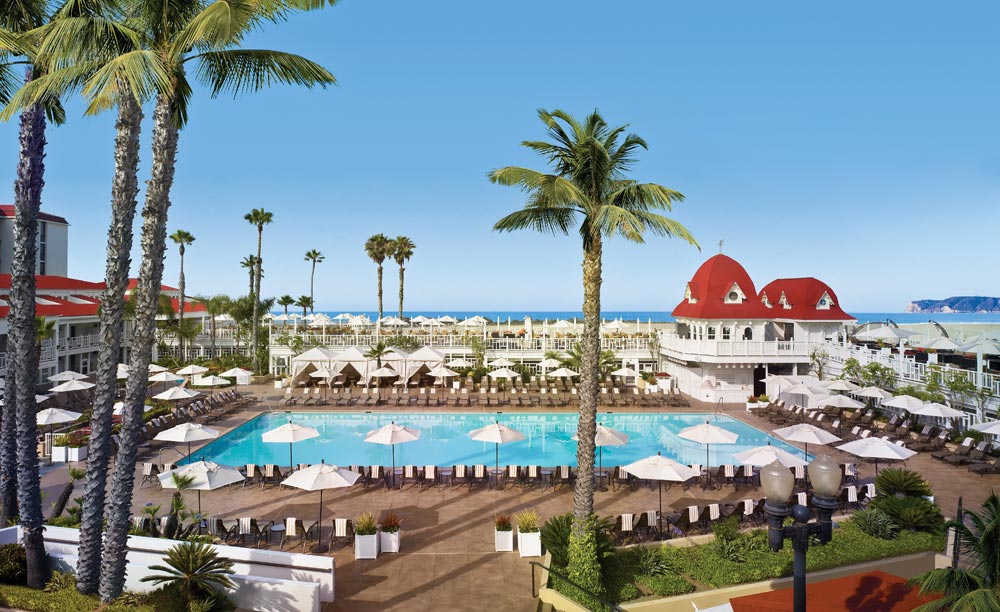 Pool at the Hotel del Coronado