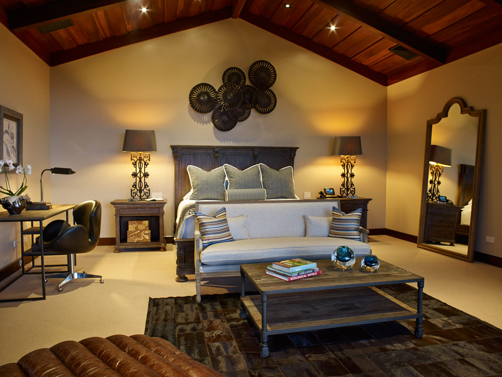 Guest accommodations at Hacienda AltaGracia