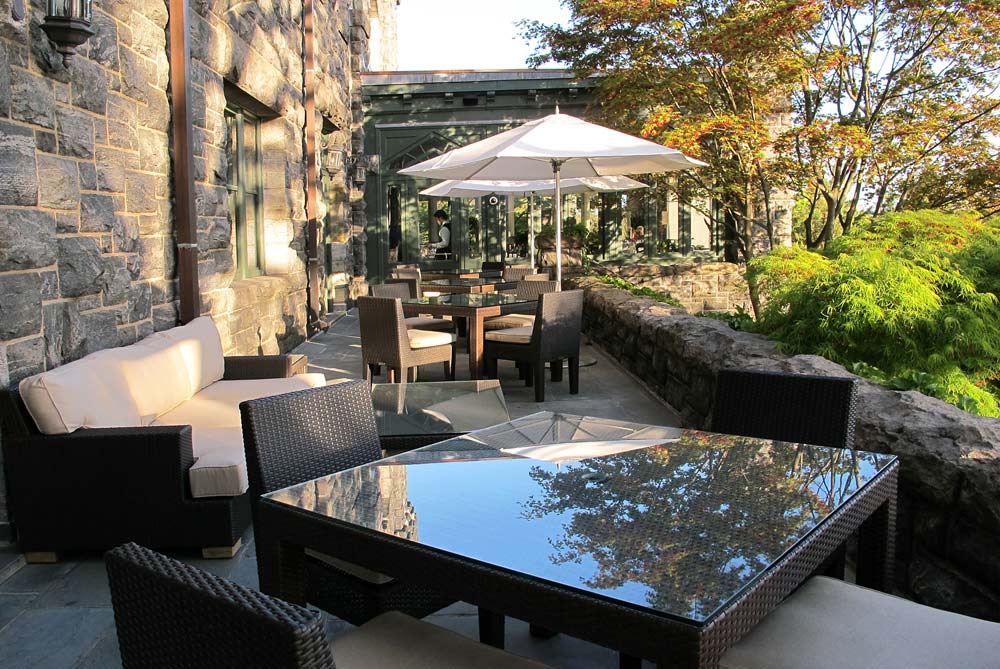 Outdoor Wedding Space at Castle Hotel and Spa Tarrytown, NY Outdoor Wedding Space at Castle Hotel and Spa Tarrytown, NY
