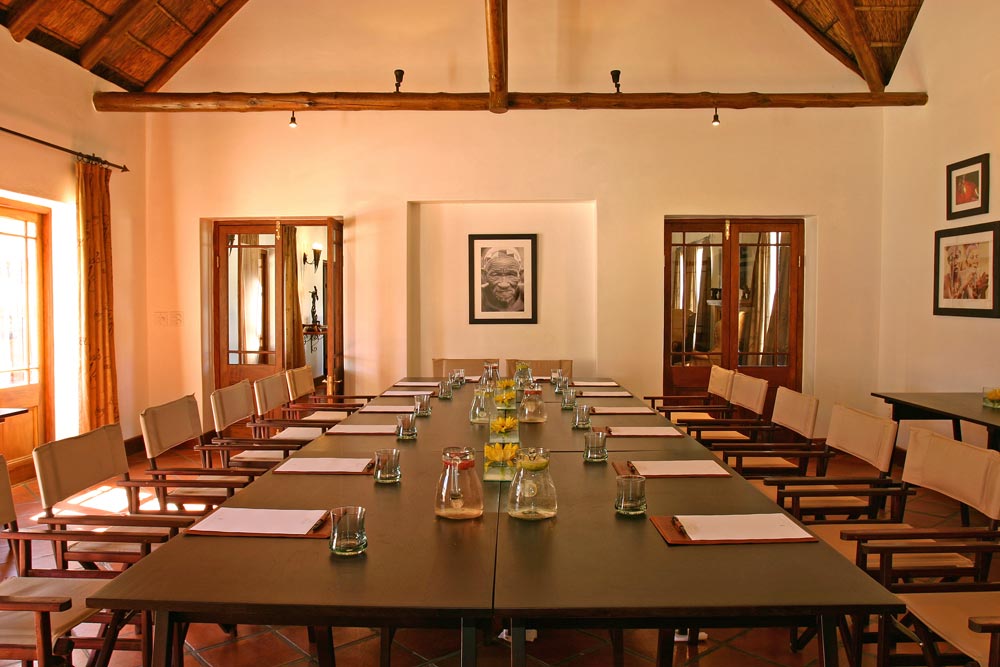 Conference Room at Bushman's Kloof Wilderness Reserve Conference Room at Bushman's Kloof Wilderness Reserve
