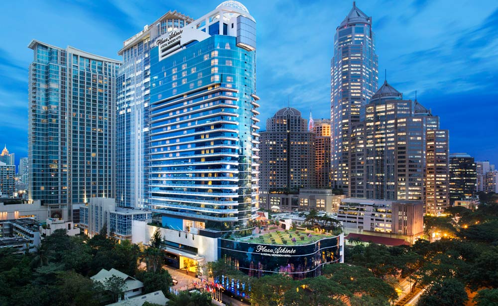 Exterior of Plaza Athenee Royal Merdien Bangkok, Thailand Exterior of Plaza Athenee Royal Merdien Bangkok, Thailand
