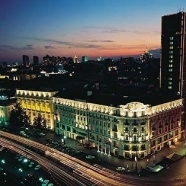 Hotel Facade by Night