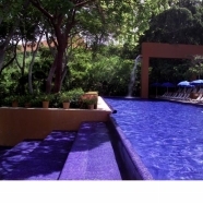 Pool With Waterfall