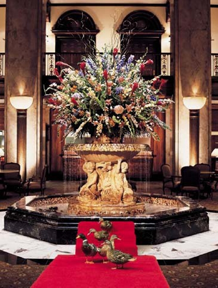 Fountain in the Lobby