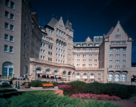 The Hotel Gardens in bloom
