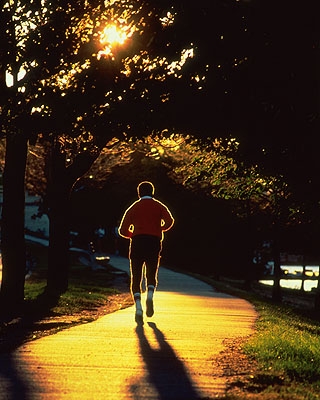Jogging in Palermo