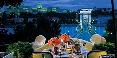 Dinner With Riverside View