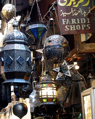 Metal Work at the Cairo Bazaar