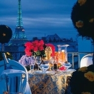 View of Paris from one of Suites