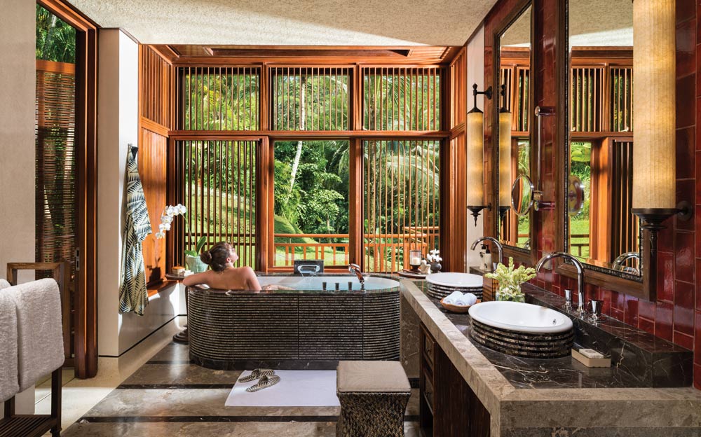 Suite at Four Seasons Sayan Bali, Indonesia 