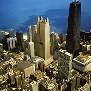 The Four Seasons Chicago Ariel View