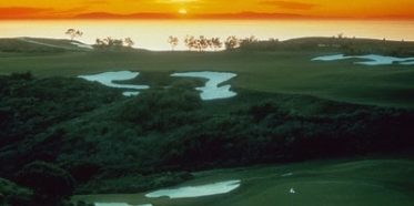 Golf At Sunset