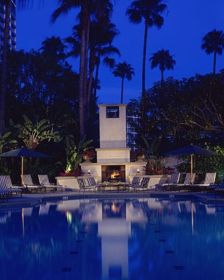 Pool With Fireplace