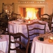 Dining By the Fireplace