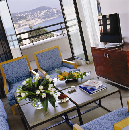 Le Palais de la Mediterranee Interior design Hotel room