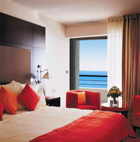 Le Palais de la Mediterranee interior design bedroom