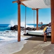 Floating Daybed on the Beach
